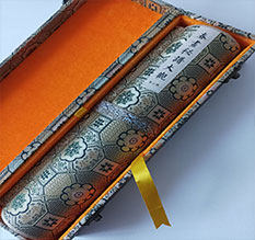 剑阁书画装裱案例